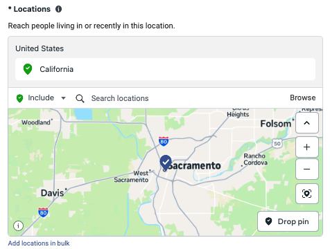 facebook ad locations geo fencing for lawyers